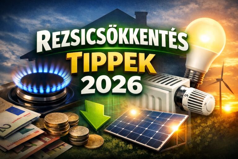 rezsicsökkentés tippek